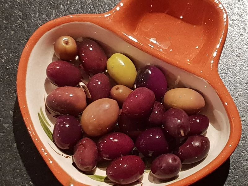 Des olives pour l'apéro