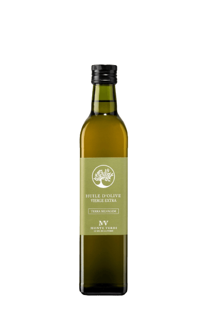 Huile olive vierge extra "Terra Selvagem" - bouteille 500ml - laboutiquemonteverdi
